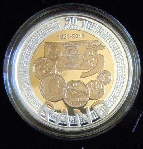 NEW 90th SARB ANNIVERSARY R5 SILVER PROOF CROWN